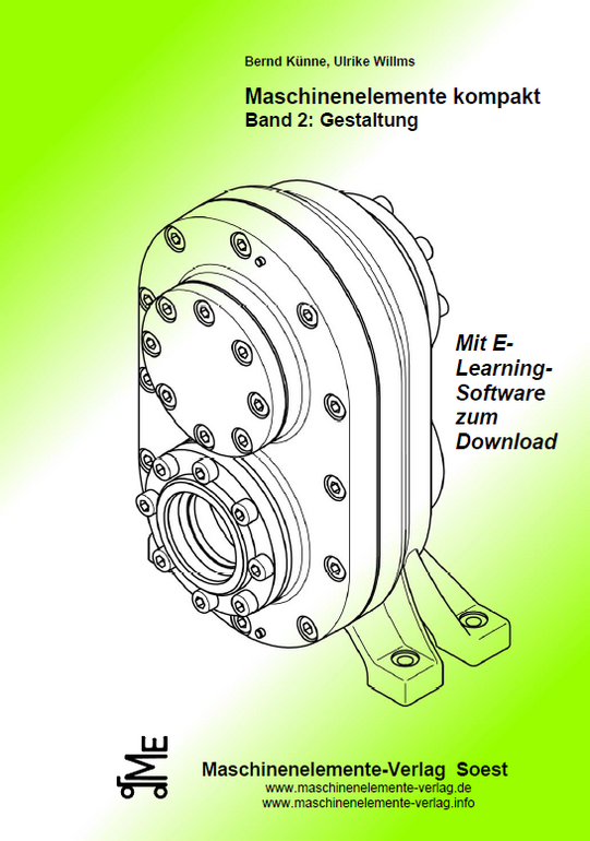 Titelseite "Maschinenelemente kompakt Band 2: Gestaltung"